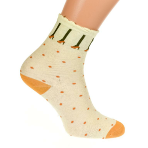 Béžové ponožky TYLIA